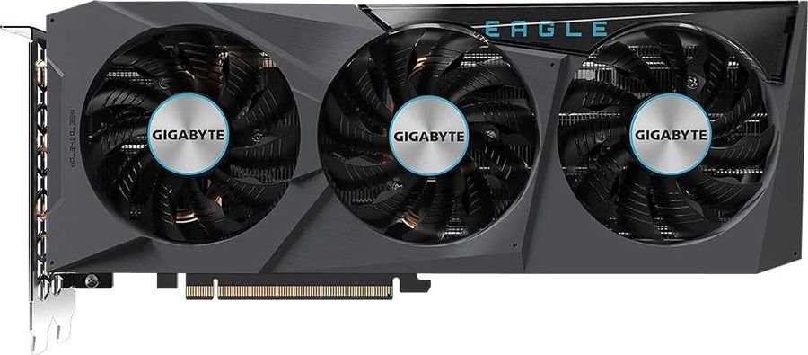 Видеокарта PCI-E GIGABYTE GeForce RTX 3070 EAGLE OC (GV-N3070EAGLE OC-8GD) 8GB GDDR6 256bit 8nm 1500/14000MHz 2*HDMI/2*DP RTL