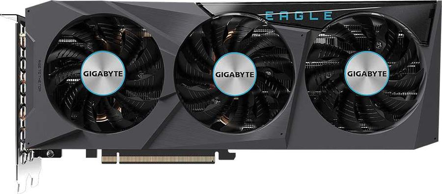 Видеокарта PCI-E GIGABYTE GeForce RTX 3070 EAGLE OC (GV-N3070EAGLE OC-8GD) 8GB GDDR6 256bit 8nm 1500/14000MHz 2*HDMI/2*DP RTL