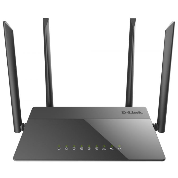 Роутер беспроводной D-Link DIR-841 (DIR-841/RU/A1) AC1200 10/100/1000BASE-TX черный