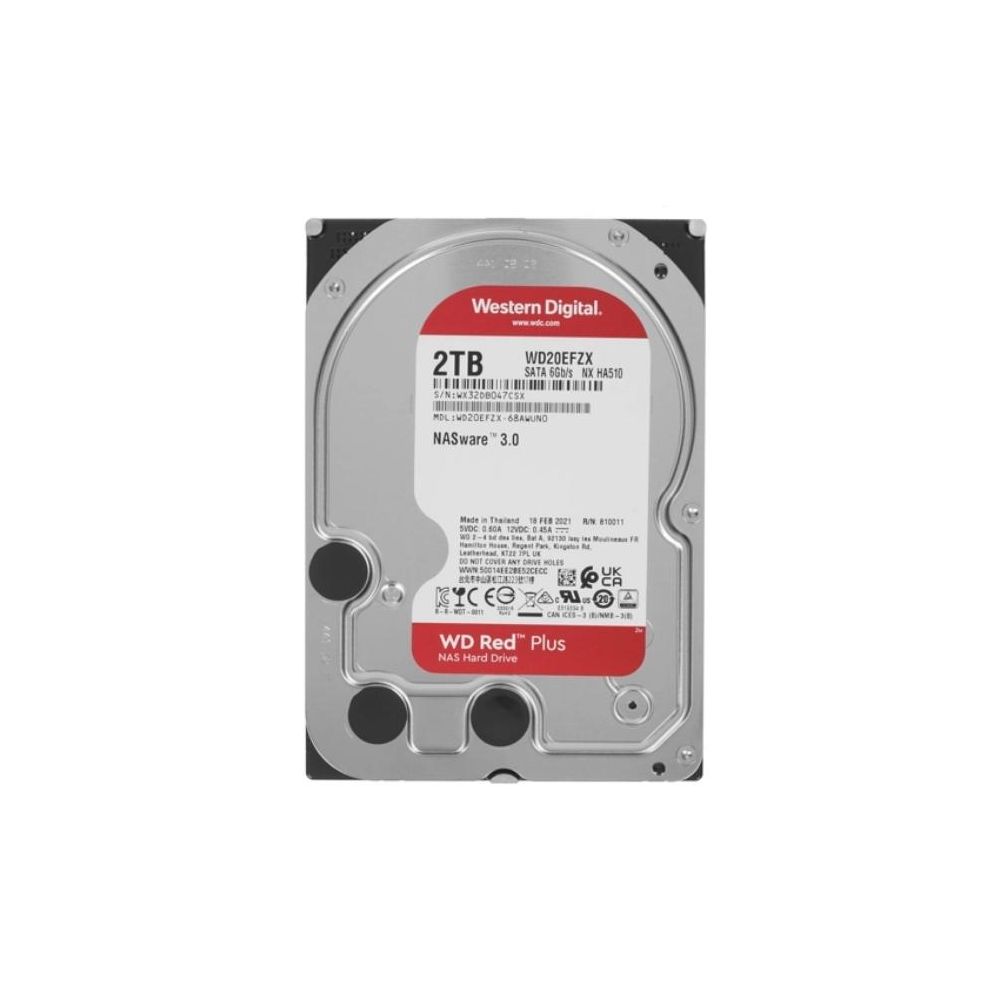 Жесткий диск SATA 2TB 6GB/S 256MB RED WD20EFZX WDC