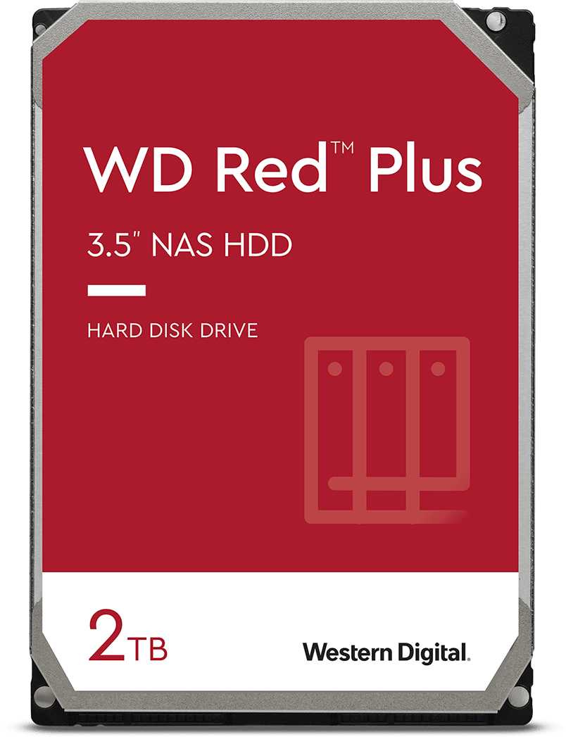Жесткий диск SATA 2TB 6GB/S 256MB RED WD20EFZX WDC