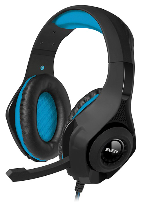 Наушники игровые Sven AP-G887MV [охватывающие, закрытые, 50-20000 Гц, микр., рег. громкости, каб. 2.2м, разъем 2х3.5мм]