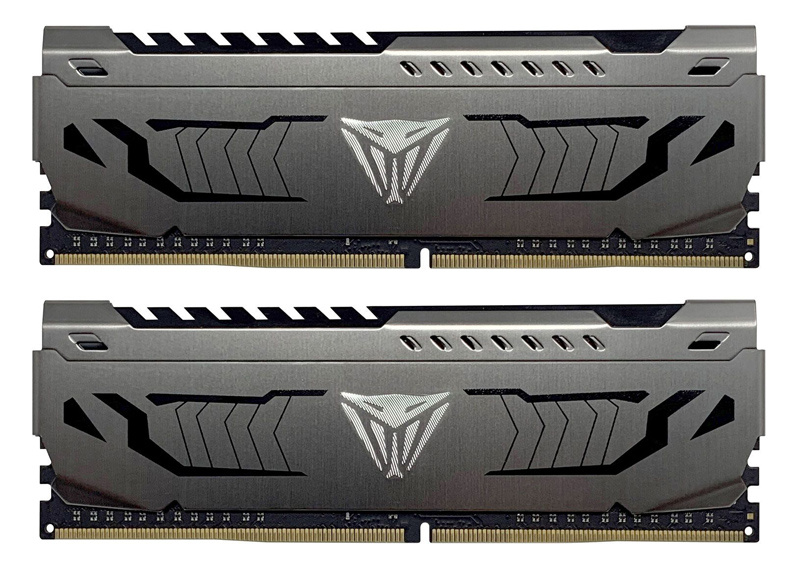 Оперативная память DIMM 16 Гб DDR4 3000 МГц Patriot Viper Steel (PVS416G300C6K) PC-24000, 2x 8 Гб KIT