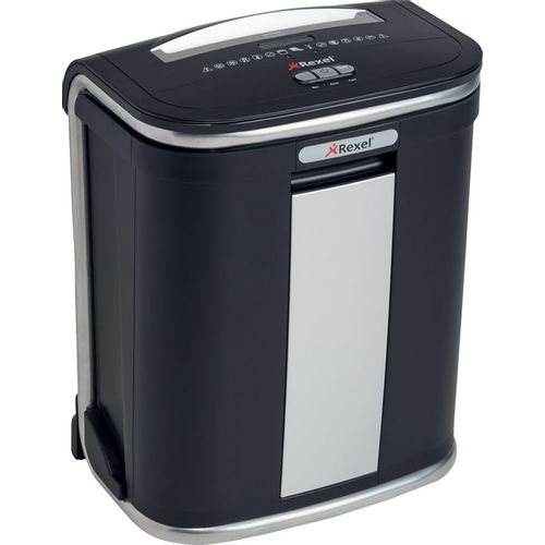 Шредер Rexel Mercury RSM1130 (секр.P-5) фрагменты 11лист. 30лтр. скрепки скобы