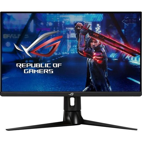 Монитор ASUS ROG STRIX XG27AQ, 27" геймерский Монитор для киберспорта, Full-HD (1920х1080), до 144 Гц, DVI, DisplayPort, HDMI, подсветка Aura, FreeSync