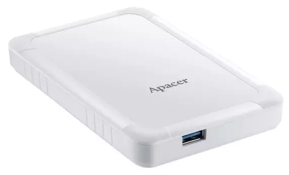 2 ТБ Внешний HDD Apacer AC532, USB 3.2 Gen 1, белый