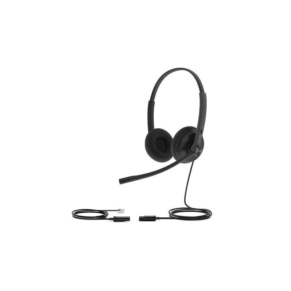 Гарнитура проводная Yealink YHS34 Lite Dual черный