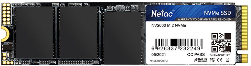 SSD M.2 Netac 256Gb NV2000 Series <NT01NV2000-256-E4X> Retail