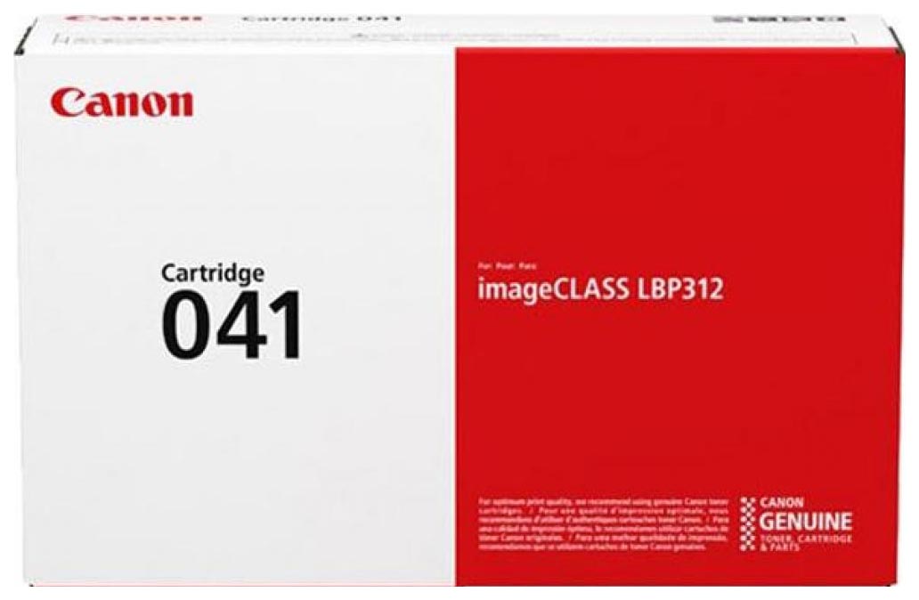 Картридж лазерный Canon 041 0452C002 черный (10000стр.) для Canon LBP312x