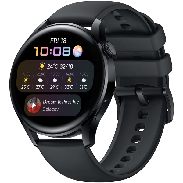 Смарт-часы Huawei Watch 3 Black (GLL-AL04)