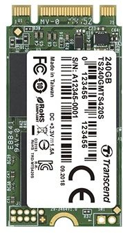 Твердотельный накопитель M2.SATA 240Gb Transcend MTS420 TS240GMTS420S