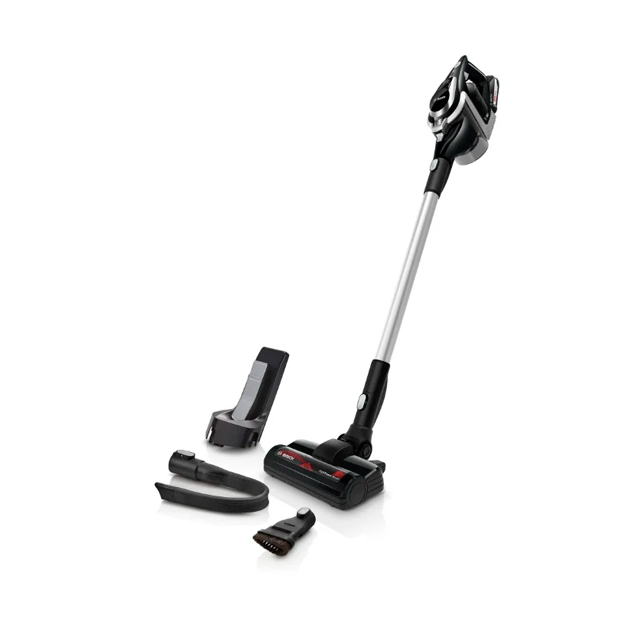 Пылесос  вертикальный Unlimited Bosch BBS811PCK [аккумулятор, Li-Ion, до 40 мин, сухая, рег. мощности, HEPA]