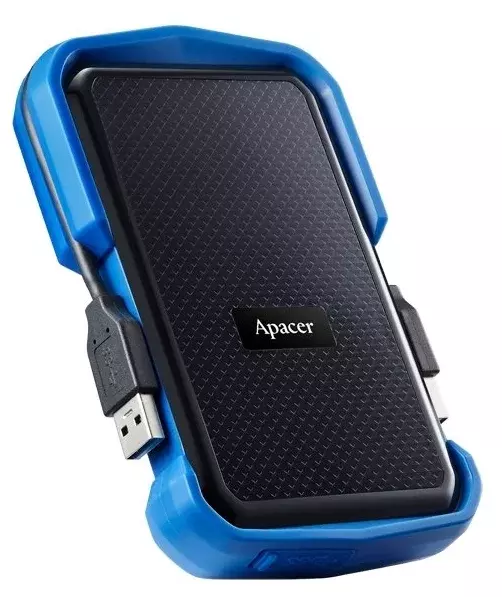 1 ТБ Внешний HDD Apacer AC631, USB 3.2 Gen 1, черный/синий