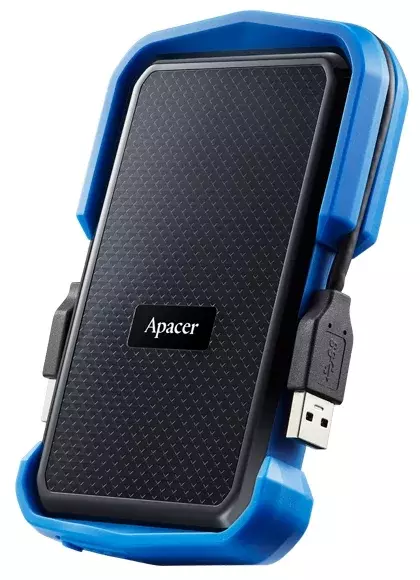 1 ТБ Внешний HDD Apacer AC631, USB 3.2 Gen 1, черный/синий