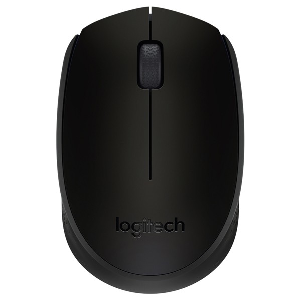 Мышь беспроводная Logitech M171 black (USB, оптическая, 1000dpi) (910-004424)