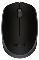 Мышь беспроводная Logitech M171 black (USB, оптическая, 1000dpi) (910-004424)