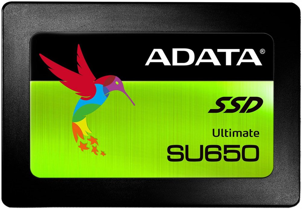Твердотельный накопитель ADATA SSD Ultimate SU650, 960GB, 2.5" 7mm, SATA3