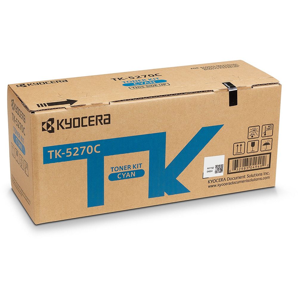Картридж лазерный Kyocera TK-5270C 1T02TVCNL0 голубой (6000стр.)