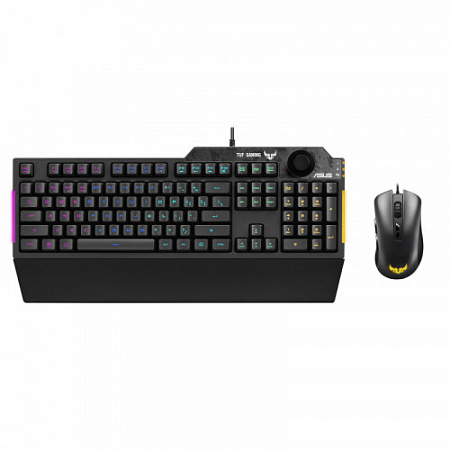 ASUS TUF Gaming Combo K1 & M3 Набор игровая клавиатура и мышь черные