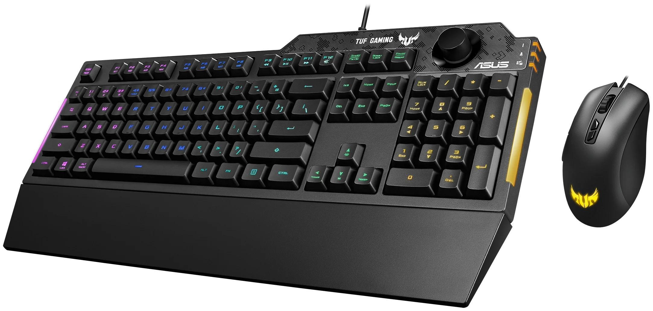 ASUS TUF Gaming Combo K1 & M3 Набор игровая клавиатура и мышь черные
