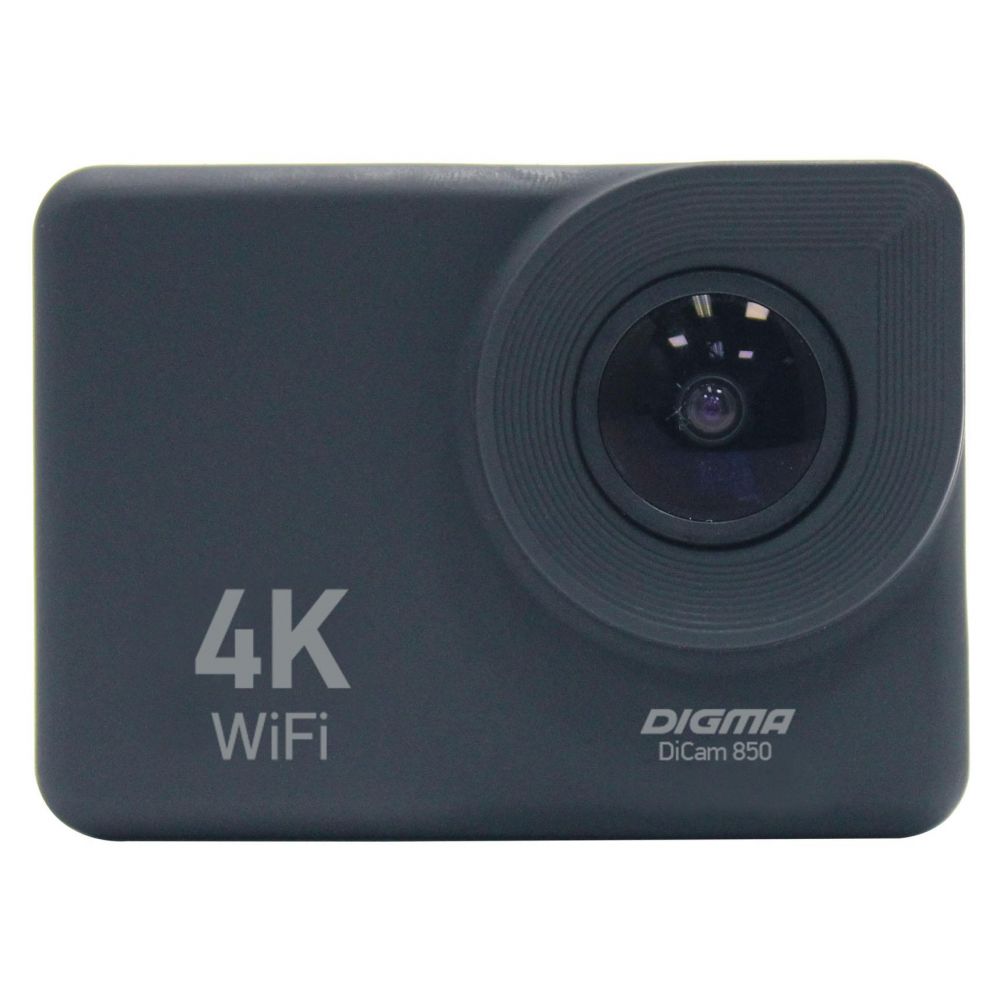 Экшн-камера Digma DiCam 850 черный