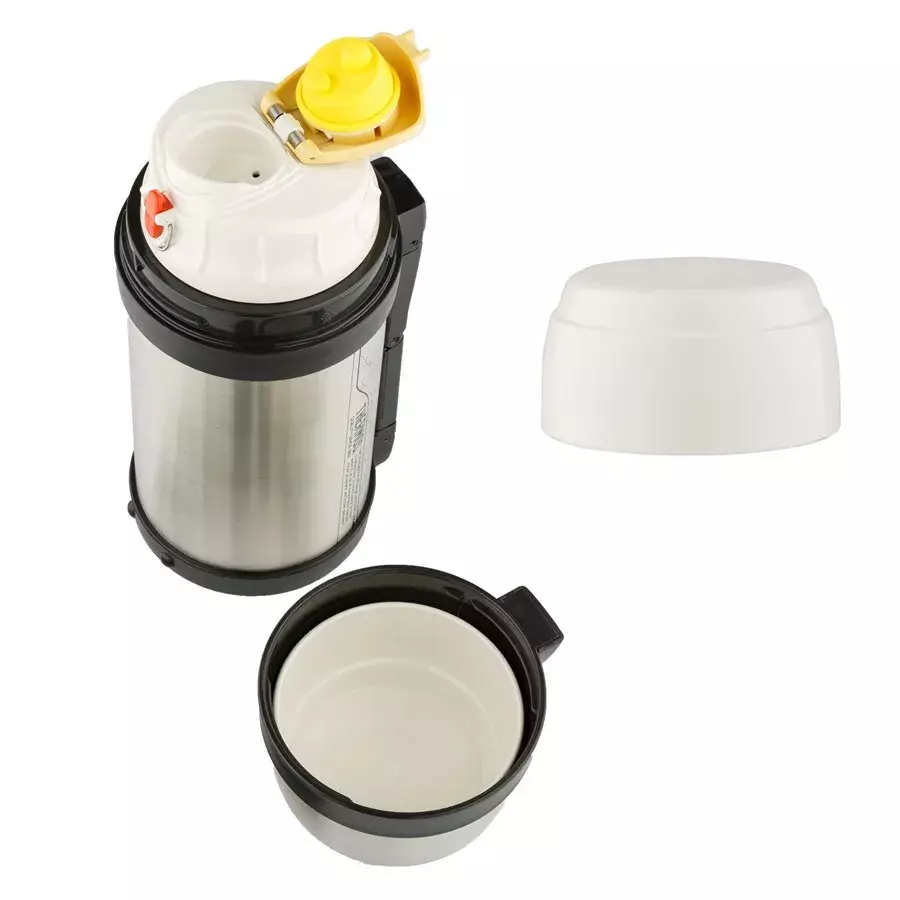 Термос Thermos FDH Stainless Steel Vacuum Flask 1.4л. стальной/черный (923639)
