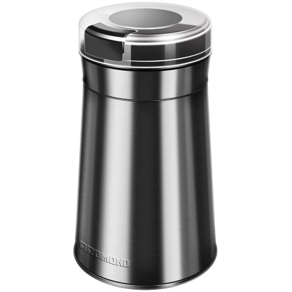 Кофемолка Redmond RCG-M1608 160Вт сист.помол.:ротац.нож вместим.:60гр серебристый/черный
