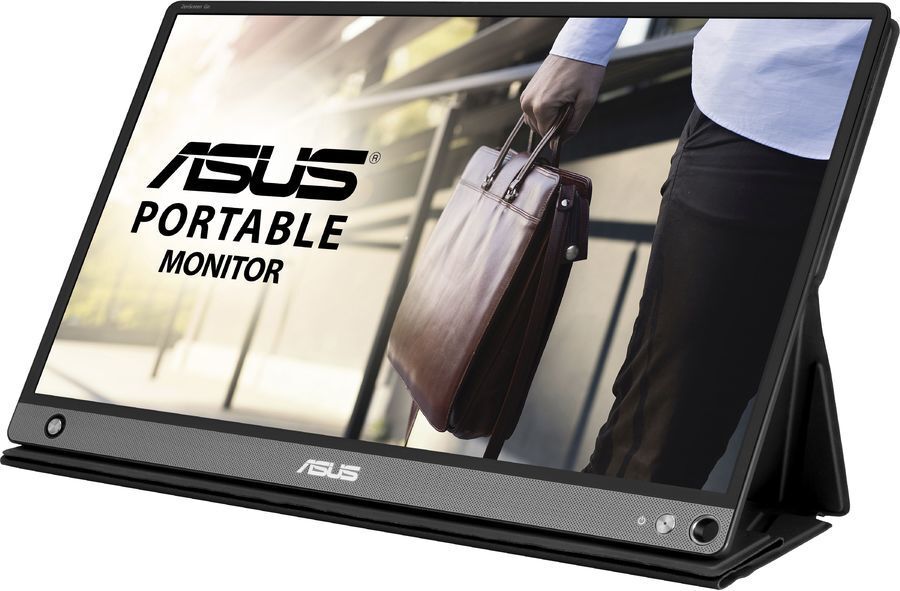 Монитор Asus 15.6" Portable MB16AHP черный IPS LED 16:9 M/M матовая 250cd 178гр/178гр 1920x1080 FHD USB