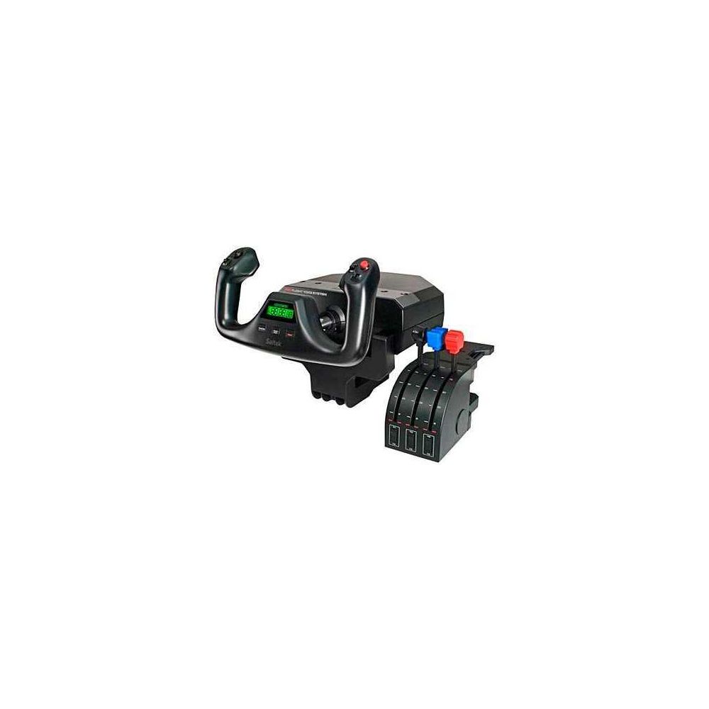 штурвал и блок рычагов для авиасимуляторов Logitech G Flight Yoke System