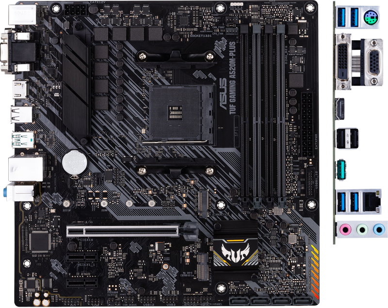 Материнская плата ASUS TUF GAMING A520M-PLUS II