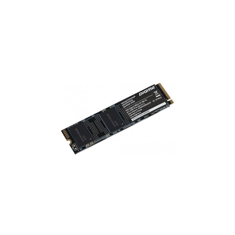 Накопитель SSD Digma PCI-E x4 256Gb DGSM3256GS33T Mega S3 M.2 2280
