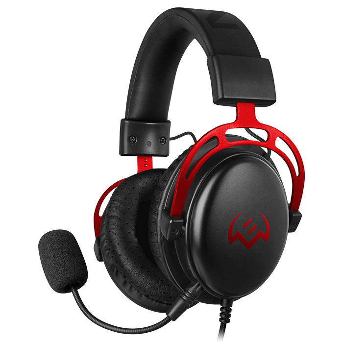 Наушники с микрофоном Sven AP-G1000MV черный/красный 2.2м мониторные оголовье (SV-020361)