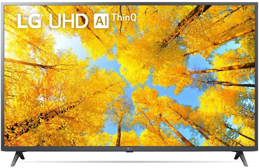 50" Телевизор LED LG 50UQ76003LD.ADKG 4K Ultra HD 60Hz DVB USB WiFi Smart TV темный металлик