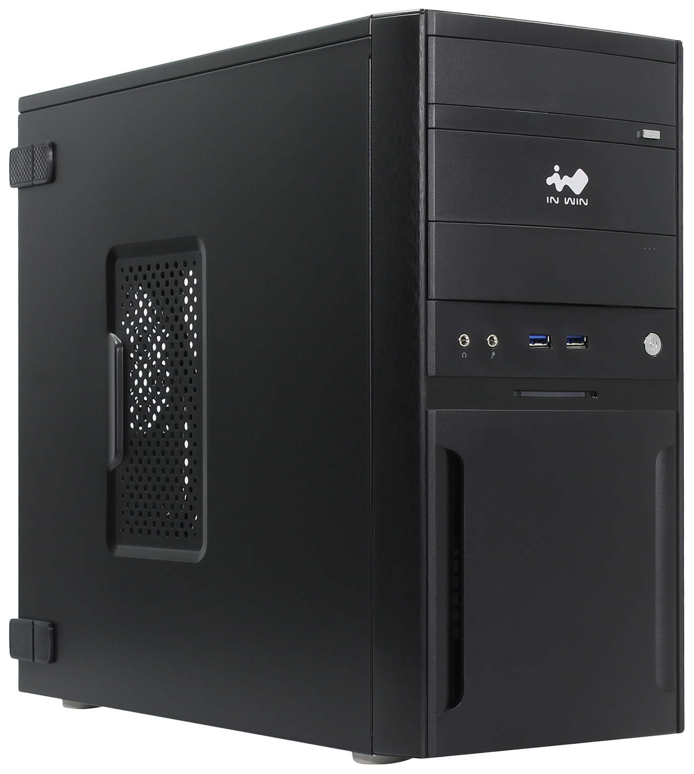 Корпус Mini Tower InWin EFS059 Black 500W RB-S500HQ70 H U3*2 A(HD) + Screwless mATX