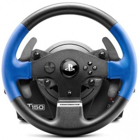 Руль ThrustMaster T150 RS EU Version 14кноп. (с педалями) черный/синий