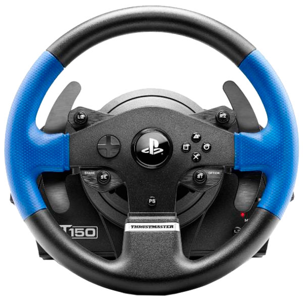 Руль ThrustMaster T150 RS EU Version 14кноп. (с педалями) черный/синий