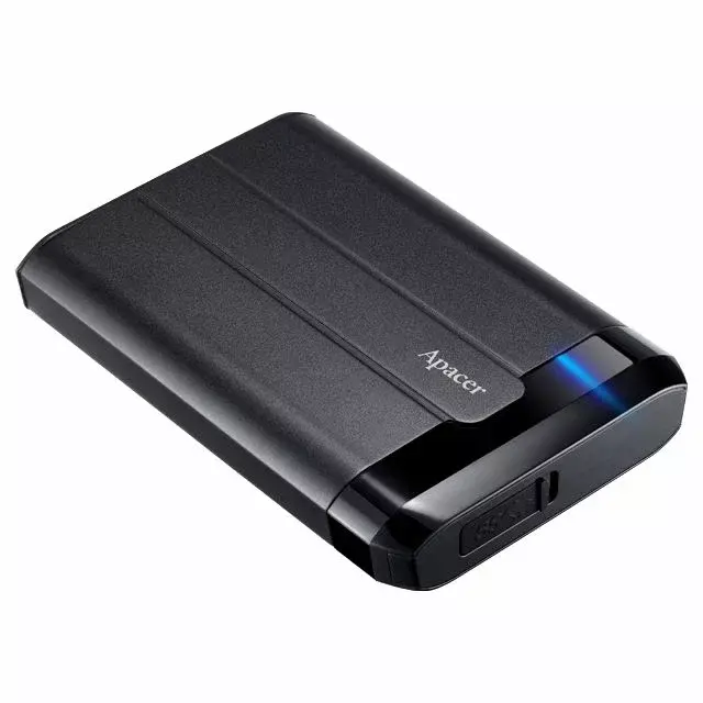 2.5" Внешний HDD 2TB Apacer AC732 AP2TBAC732B-1 USB 3.2 Gen 1, черный