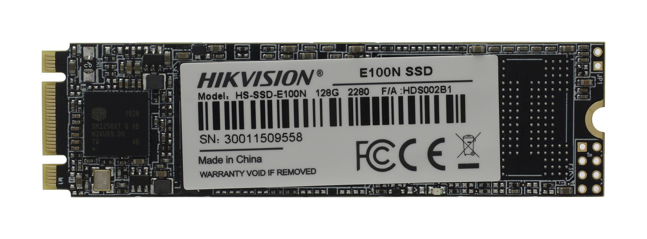 SSD M.2 HIKVision 128GB E100N Series <HS-SSD-E100N/128G>