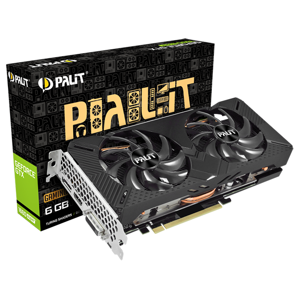 Видеокарта PALIT GeForce GTX 1660 Super Gp OC 6G (NE6166SS18J9-1160A-1)