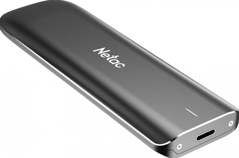 Внешний накопитель SSD Netac ZX Black 500GBUSB 3.2 Gen 2 Type-C External SSD