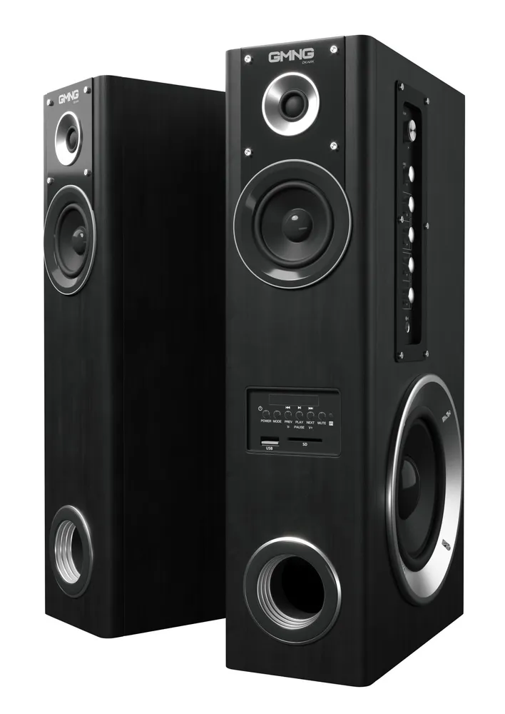Колонки Оклик GMNG OK-703 2.0 черный 60Вт BT