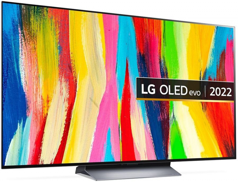 55" Телевизор LG OLED55C24LA.ARUB, OLED, 4K Ultra HD, темно-серый, SMART TV, WebOS