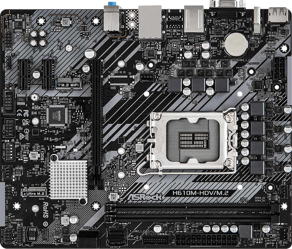 Материнская плата H610M-HDV/M.2, RTL