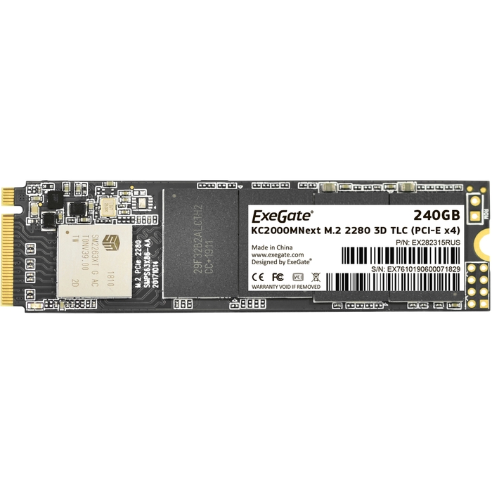 ExeGate SSD M.2 240GB Next Series EX282315RUS