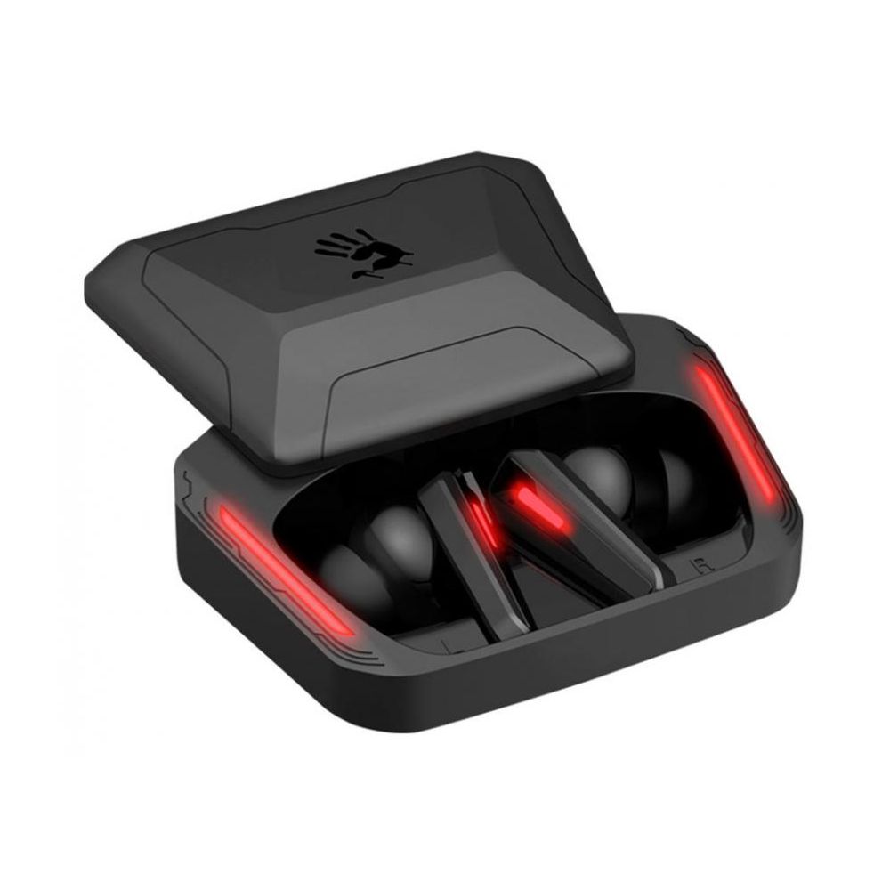 Гарнитура вкладыши A4Tech Bloody M70 черный/красный беспроводные bluetooth в ушной раковине