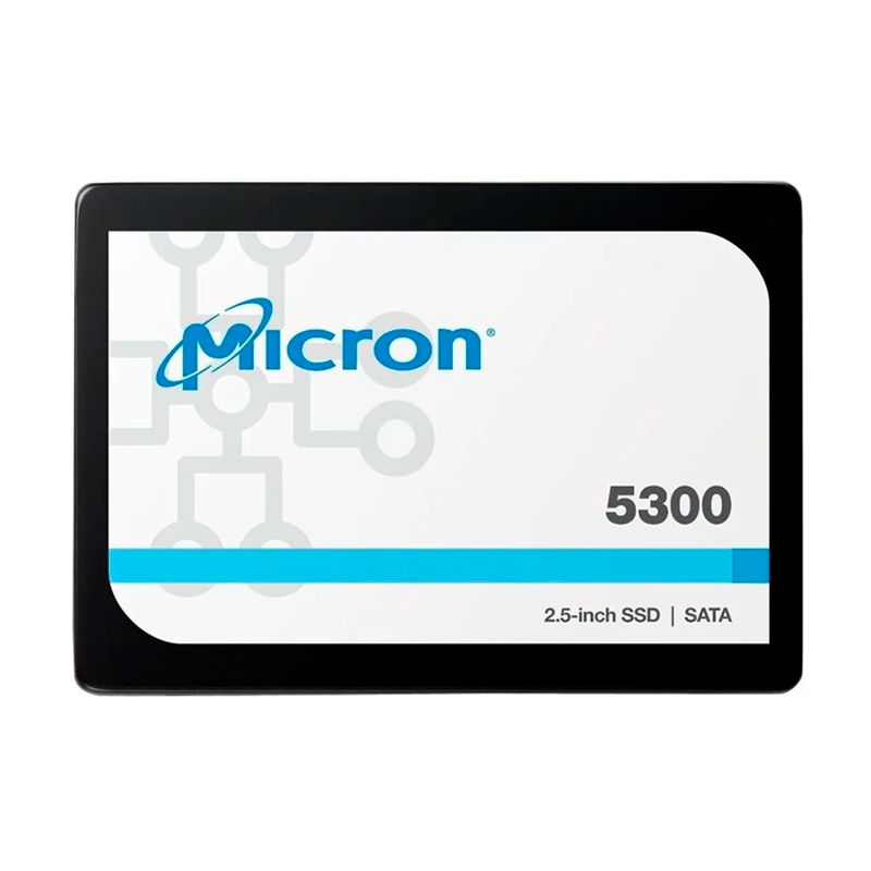 SSD диск Micron (Crucial) 2.5" 5300 MAX Enterprise 1,92Тб SATA III TLC 3D MTFDDAK1T9TDT-1AW1ZABYY