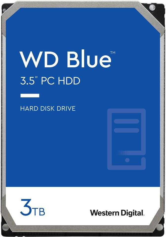 Жесткий диск SATA 3TB 6GB/S 256MB BLUE WD30EZAZ WDC