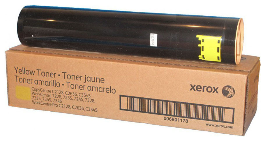 Картридж лазерный Xerox 006R01178 желтый (16000стр.)