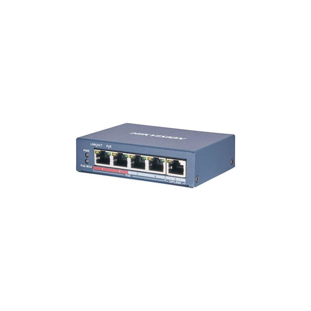 Коммутатор 4PORT 1000M POE DS-3E0505P-E/M HIKVISION