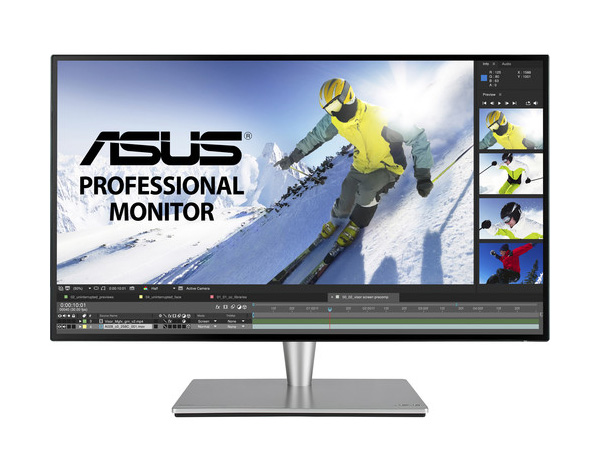 Монитор ASUS ProArt PA27AC, 90LM02N0-B01370, 27" Professional Monitor, WQHD (2560x1440), IPS, 350cd/?, 3000:1, 60Hz, 178°/ 178°, 5ms(GTG), Speakers, HDR10, HDMIx3, DP, Thunderbolt 3x2, USB-C, USBx3, HAS, VESA 100x100, 4 side-frameless, Adaptive-Sync